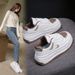 2024 Spring New Korean Edition Instagram Breathable Small White Women's Low Top Casual Board Thick Sole Versatile Cake_vogvips.com
