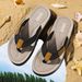 In The Summer Of 2025, The New Flip-flops For Men Are Designed To Wear On The Outside. They Are Anti-slip, Pinch-toe, Soft-soled_vogvips.com