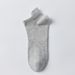 Men's Spring And Autumn Socks Pure Cotton Socks Antibacterial Men's Cotton Socks Short Tube Sports Socks Black And White Spring And Summer Breathable_vogvips.com