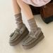 Ethnic Style Thick-Soled Snow For Women 2025 New Winter Height-Increasing Fleece-Lined Warm Tassel Fur Shoes Non-Slip_vogvips.com