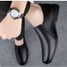 Men's Shoes Loafer Leather Shoes Outdoor Casual Shoes Low-top Foot Cover Leather Surface Single Shoes_vogvips.com