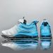 Custom Size US 13 14 EU 47 48 Self Lacing Sports Sneakers Blank Full Sole Air Cushion Running Walking Shoes For Men_vogvips.com