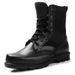 European Warm Series Jihua 3515 Strongman Straight Spring And Autumn Outdoor Combat Top Layer Cowhide Men's Hiking Shoes Work Boots_vogvips.com
