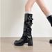 Women's Shoes Two Way Sexy High Heeled Boots, Detachable High Top Riding Boots, Slimming, Above The Knee Boots For Women._vogvips.com