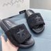 Shiny Small Rhinestone Velcro Thick Sole Slippers 2025 Fashion Outdoor Summer Beach One-Strap Sandals For Women_vogvips.com