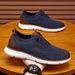 Large-Size Men's Shoes For New, Lightweight Casual Sports Shoes, Breathable Fly-Knit Mesh Loafers, Newe-Piece_vogvips.com