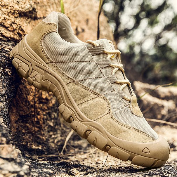 New Men's Outdoor Hiking Sports Style Single Fashionable And Trendy Workwear Shoes, Plus Size Shoes_vogvips.com