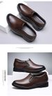 Men's Shoes Inner Height Increase Leather Shoes Gentleman Dress Casual Shoes Low-top Leather Surface Foot Cover Platform Shoes_vogvips.com