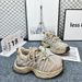 2025 Autumn New European Style Thick-Soled Dad Shoes For Versatile Round-Toe Platform Sole Lace-Up Casual Sneakers_vogvips.com