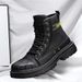 Leather Martin Boots, Anti-collision Work Equipment, Large Locomotive Boots, Versatile Trend, Anti Slip, And Anti Freezing_vogvips.com