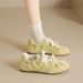 Retro Ballet-style De Xun Women's 2026 Spring New Breathable And Versatile Sports Casual Shoes Soft-soled Forrest Gump Shoes_vogvips.com