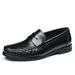 Euro Step 【5 Days Shipping】Men's Handmade Goodyear Leather Sole Vintage Business Casual Loafers_vogvips.com