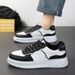 Men's Shoes Breathable Little White Shoes Male Students Platform Sports Shoes Casual Board Shoes_vogvips.com
