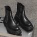 European Warm Series 2025 Autumn New Men's Fashion Trend Versatile Square Toe Thick Sole Zipper Design Mid-Calf Martin Boots_vogvips.com