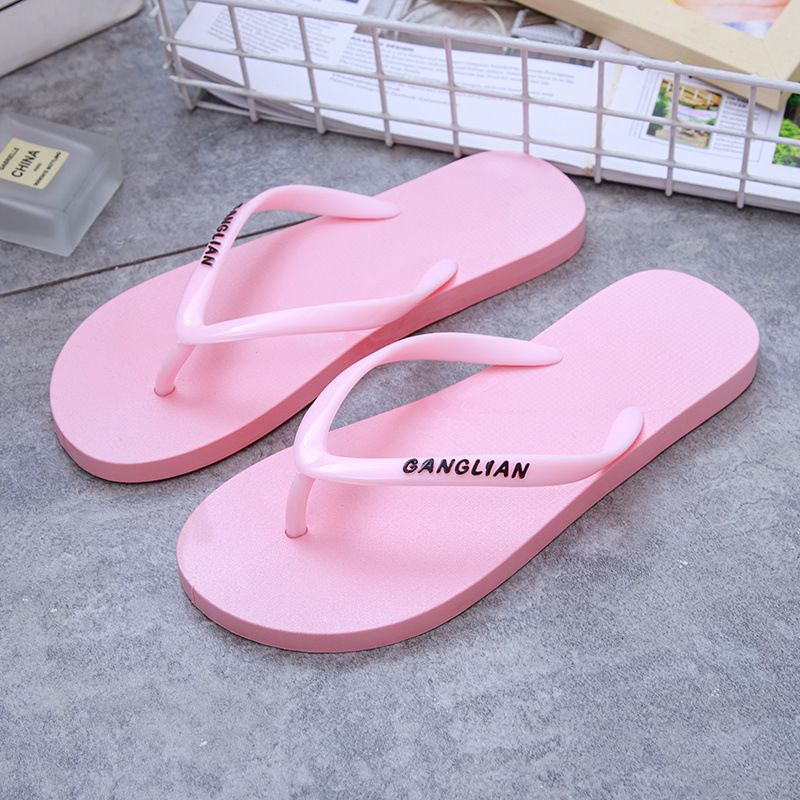 Flip-Flops Women New Style Ins Summer Outdoor Anti-Odor Ladies Home Black Beach Slippers Non-Slip_vogvips.com