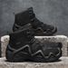 Large Size 46 Martin Boots Men's High-Top Hiking Non-Slip Height-Increasing Camouflage Outdoor Training Tactical Shoes_vogvips.com