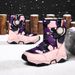 Children's Snow Boots Winter Outdoor Thickened Waterproof Medium And Large Children's Cotton Shoes Windproof And Cold-proof High Boots_vogvips.com