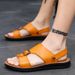 Slippers Men, New Korean Style Trendy Casual Beach Shoes Summer, Men's Fashionable Youth Sandals For External Wear_vogvips.com