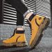 European Warm Series Leather Autumn Winter New Style Yellow Fashion Thick Sole Height Increasing Outdoor Sports Motorcycle Martin Men's Boots_vogvips.com
