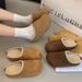 2025 Platform Shoes For Women Autumn New Fashion Versatile Sports Casual Lightweight Retro Closed-Toe Half_vogvips.com