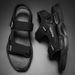 Men's Sandals, New Style In 2025, Anti-slip, Thick-soled, Beach Shoes, Soft-soled, Casual Sports, Height-increasing, Sandals With Slippers_vogvips.com
