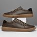 Fashion Brand Men Genuine Leather Comfortable Man Casual Shoes Outdoor Sports Sneakers Skateboard Footwear Tenis_vogvips.com