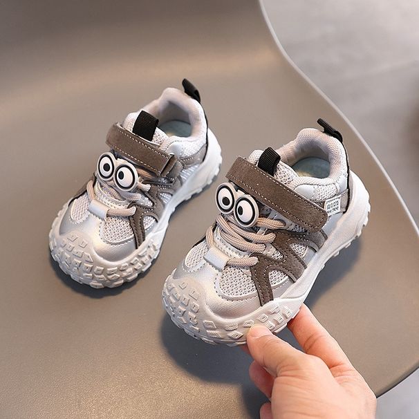 Children's Sports 2026 Spring And Autumn New Model Boys' Girls' Breathable Mesh Casual Running Shoes With Tire Sole_vogvips.com