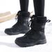 Women's Winter Snow Boots - Fleece Lined High Top Waterproof Boots For Outdoor & Hiking (Wide Width Available)_vogvips.com
