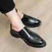 Suitable For All Seasons 2025 Spring And Autumn New Zipper Slip-On Large Size Business Casual Loafers For Men, Wedding Shoes, Sizes 38-46_vogvips.com