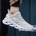 Men Sports Running Jogging Shoes Casual Sneakers Outdoor Breathable Mesh Women Light Shock-absorption Black Tennis_vogvips.com