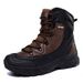 2025 Spring High-Top Large Size Outdoor Wild Training Field Training Hiking Military Boots Men's Shoes For Climbing._vogvips.com