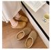 Brocken Women's Half-toe Slip-on Shoes With Head Cover, 26 New Style, Thick Sole, Single Shoe_vogvips.com
