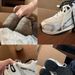 Grape Mom Studiolee Height Increase 4Cm~ Color-Block Double Shoelace Thick-Soled Casual Sports Dad Shoes For Women_vogvips.com