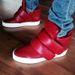 High Top Velcro Loafers White Sneakers Chunky Platform Shoes Spring Summer Style New in Stock Men's Shoes_vogvips.com