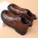 European Warm Series Leather With Fleece Lining, Warm Martin Fashionable Thick-Soled Work Shoes, British Style Mid-Cut Bo, Trendy Men's_vogvips.com