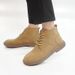 European Warm Series 2025 New Mid-Calf Trendy Martin Boots British Style Fashion Versatile Mid-Top Brown Men's Shoes_vogvips.com
