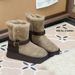 Mollykiki Korean Style Thick-Soled Non-Slip Snow Boots For Women 2025 Winter New Comfortable Fleece-Lined Thickened Warm_vogvips.com