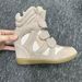 Women's Ankle Boots Color Block High Top Flat Ankle Boots For Women With Hidden Heel Lift Velcro Closure Multi-color Casual Shoes_vogvips.com