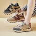 Dad Shoes Female Student Sports Running Casual Platform Heightening Shoes Street Shoes_vogvips.com