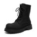 Martin Boots Men's Retro High-top Thick-soled Heightening Tooling Leather Boots Locomotive Men's Boots_vogvips.com