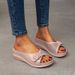 Summer New Cool Slippers Women Wearing Thick Soled Wedge Heels For Casual And Fashionable Women's Shoes_vogvips.com