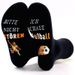Leisure sports mid-tube cotton socks sole lettering socks_vogvips.com