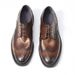 ShoeVault Dropshipping/British Brogue Carved Men's Cowhide Retro Casual Business Formal Leather Wedding Shoes_vogvips.com