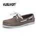 Men Boat Shoes Genuine Cow Suede Quick-dry Leather Lace-Up Driving Retro Fashion Casual Flats Classic 2026 New Design_vogvips.com