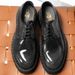 Spring And Autumn Korean Style Large Men's Genuine Round Toe British Casual Thick Sole Patent Leather Suit Wedding_vogvips.com