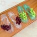 Grape-shaped Women's Crystal Sandals, Cute Simulated Fruit Summer Flip-flops, High Aesthetic Value, Waterproof For Beach_vogvips.com