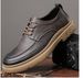 Suitable For All Seasons 【New Men's Casual Leather Shoes】Cowhide Hand-stitched Fashion/Casual Shoes_vogvips.com