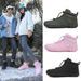 Outdoor Sports Cotton Shoes For Men And Women With Fleece Warmth Boots 25 Couple Shoes_vogvips.com