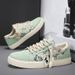 Men's Casual Canvas Shoes - Breathable, Lightweight & Stylish For Everyday Wear - Dopamine Color Blocking - Sizes 39-44 Canvas Shoes_vogvips.com