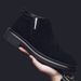 European Warm Series Martin Autumn Winter Fleece Lined Warm British Style Short Suede Leather Mid-top Men's Boots_vogvips.com